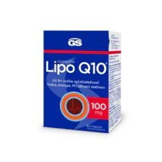 GS Koenzým Lipo Q10, 100 mg, 60 kapsúl